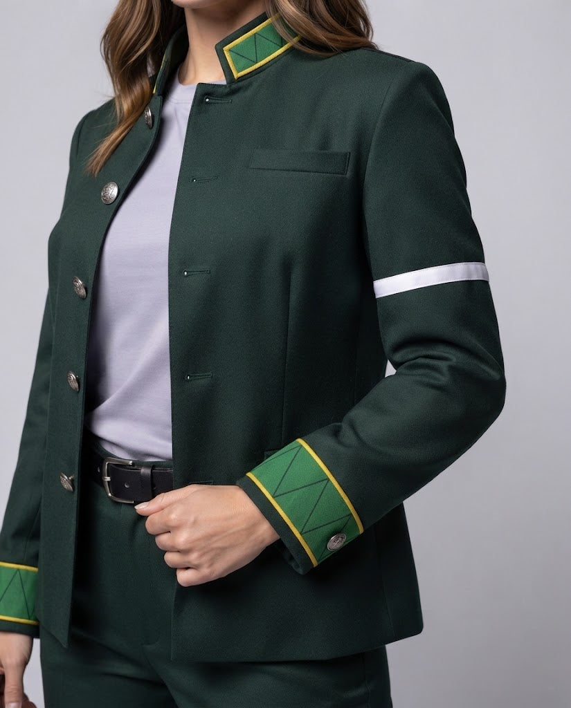 Damen stilvolle Herrenjacke im historischen Design Echo Archiv