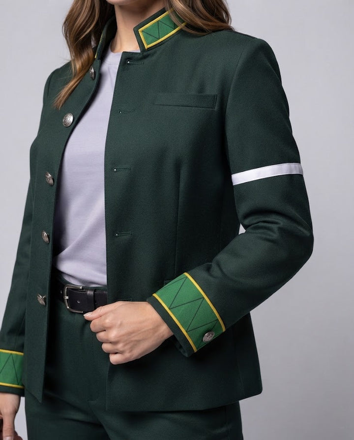 Damen stilvolle Herrenjacke im historischen Design Echo Archiv