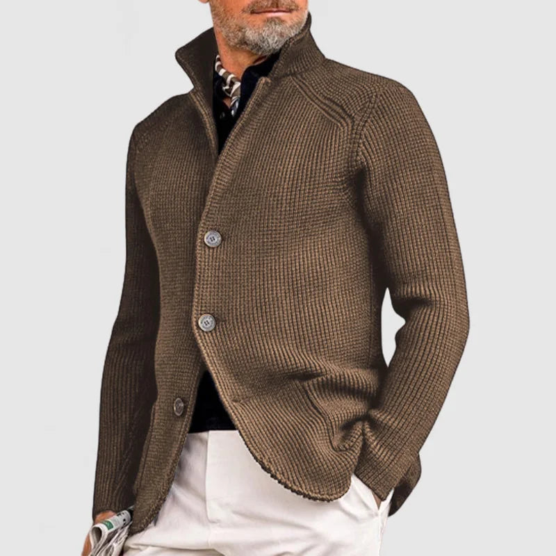 Echoarchiv | Stilvolle Herrenjacke Mit Stehkragen