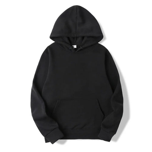 Echoarchiv | Unifarbener Kapuzenpullover Aus Baumwolle Für Frauen
