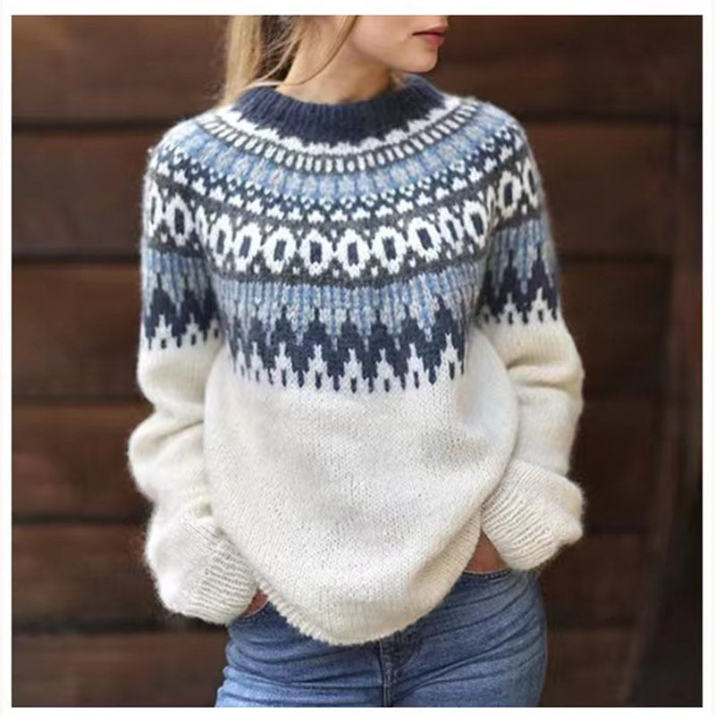 Echoarchiv | Warmer Wollpullover im Inselstil