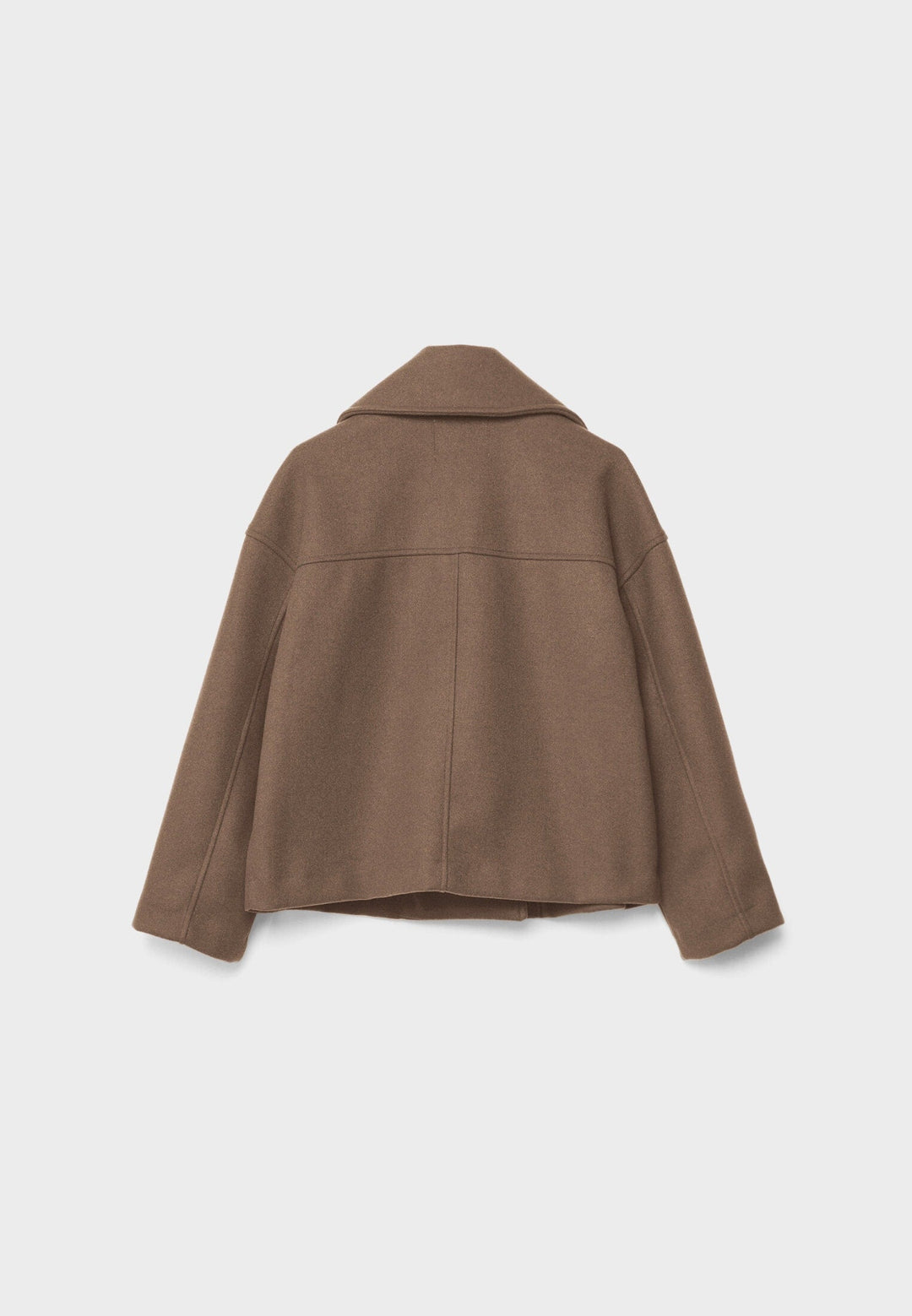 Echoarchiv | Damen Kurzer Mantel Oversize Herbst Übergang