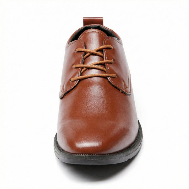 Herren Elegante Leder Schnürschuhe mit rutschfester Sohle Echoarchiv
