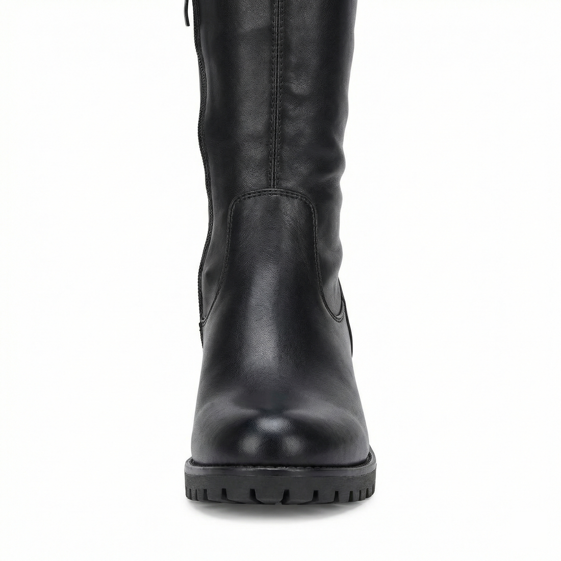 Flache Overknee-Stiefel aus für den Winter – Lioré