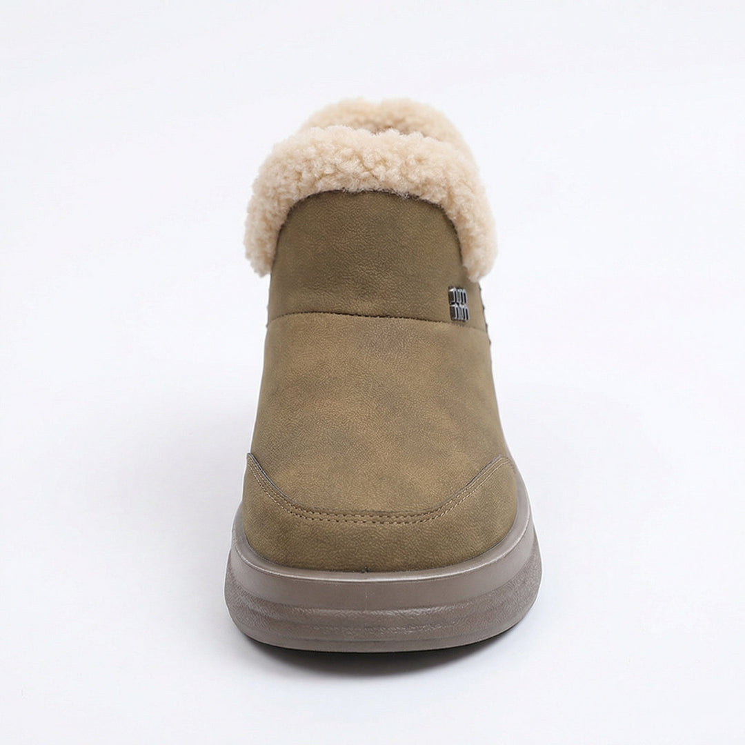 Damen Lammfell gefütterte Winterstiefel Echoarchiv