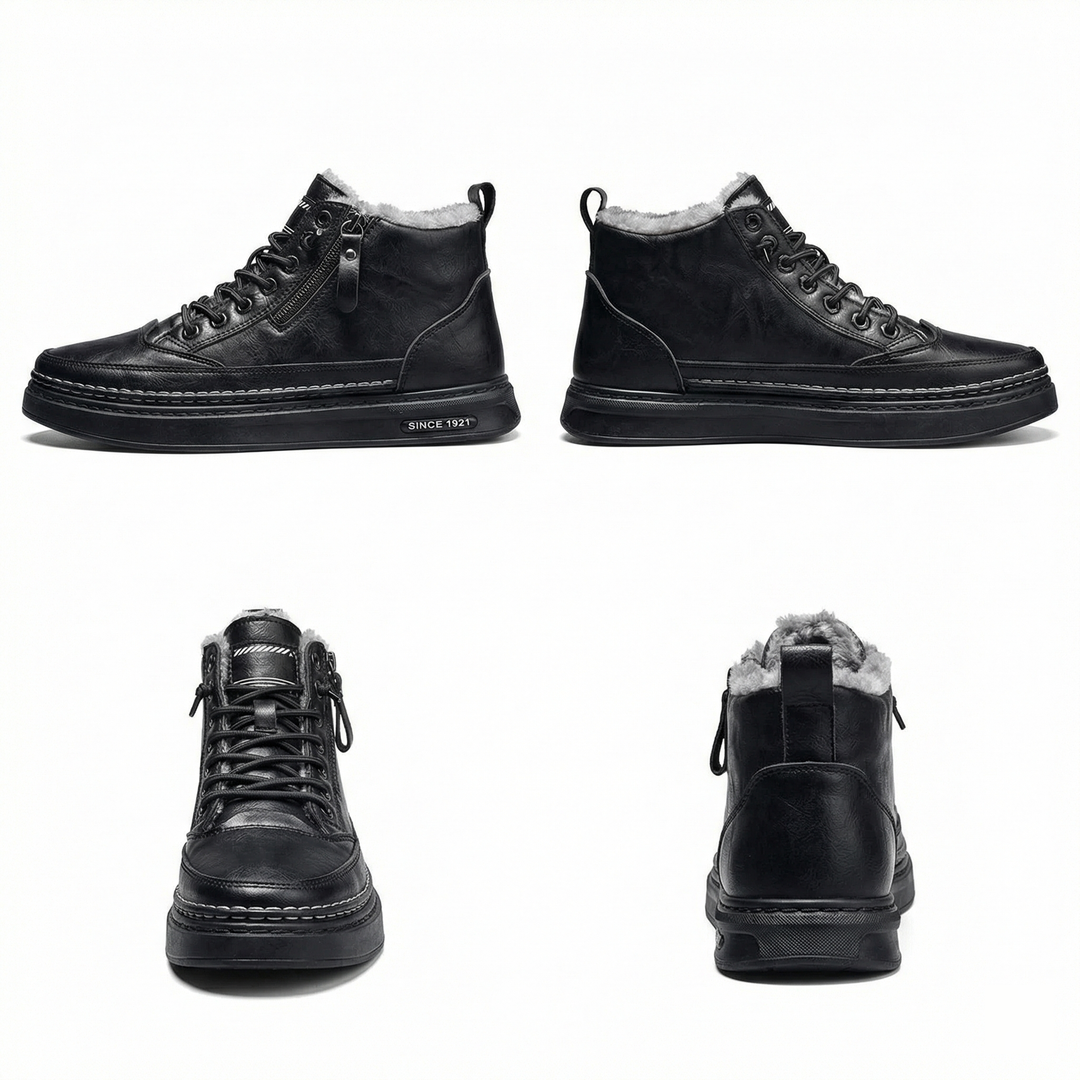 Echoarchiv | Herren Schneestiefel mit warmem Baumwollfutter und rutschfester Sohle