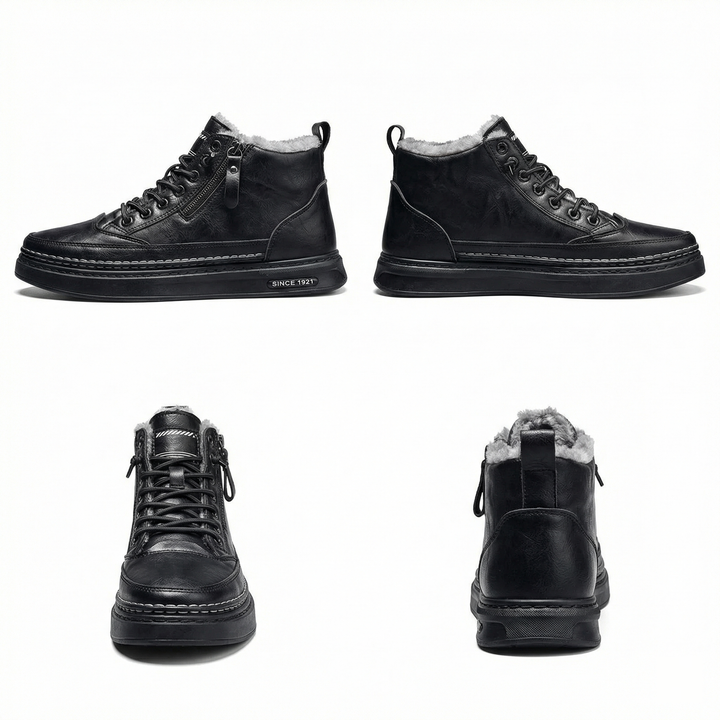 Echoarchiv | Herren Schneestiefel mit warmem Baumwollfutter und rutschfester Sohle