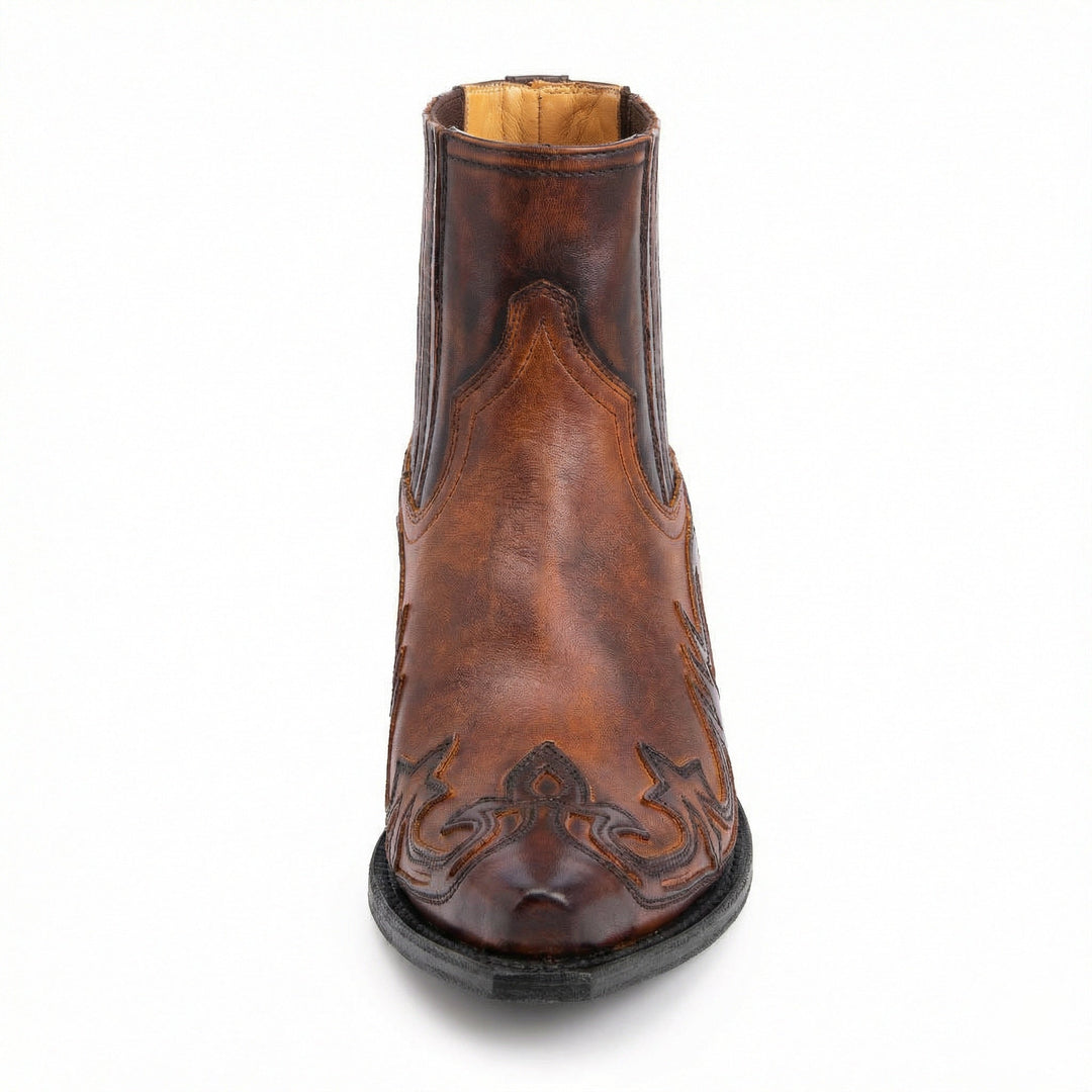 Robuste Leder-Cowboystiefel für Damen Echoarchiv