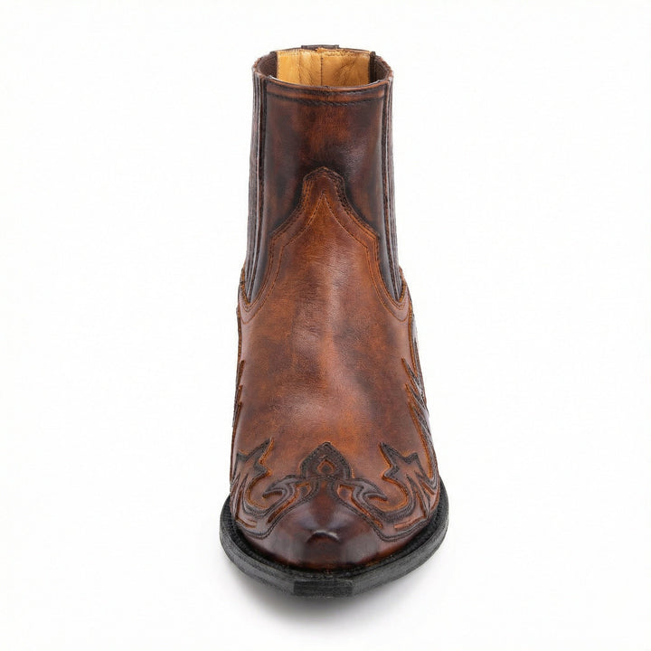 Robuste Leder-Cowboystiefel für Damen Echoarchiv