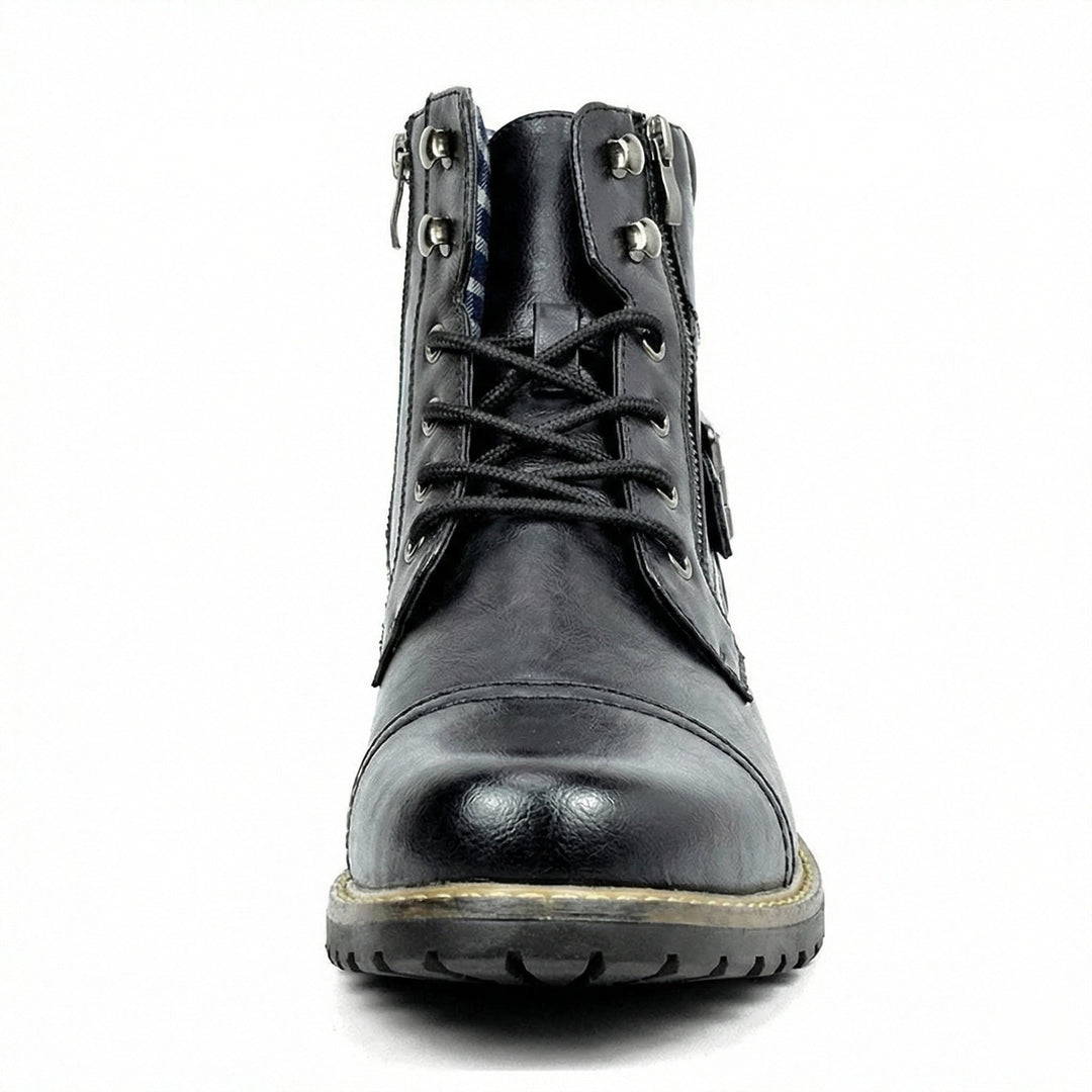 Motorradstiefel aus echtem Leder Echoarchiv