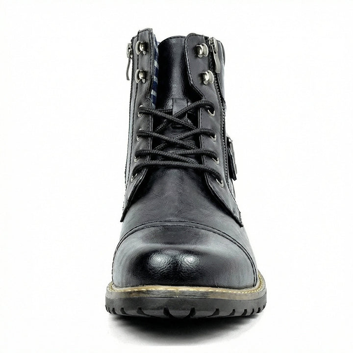 Motorradstiefel aus echtem Leder Echoarchiv