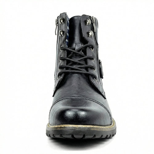 Motorradstiefel aus echtem Leder Echoarchiv
