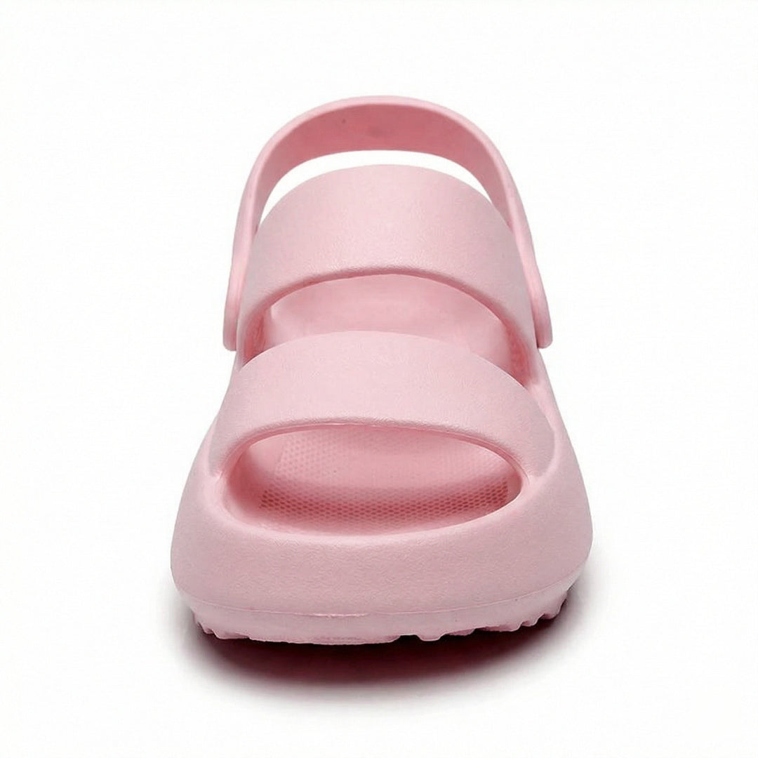 Echoarchiv | Orthopädische Sandalen Comfort Plus Pantoletten mit Doppelriemen Gepolsterte, Lässige Slip-On-Sandalen