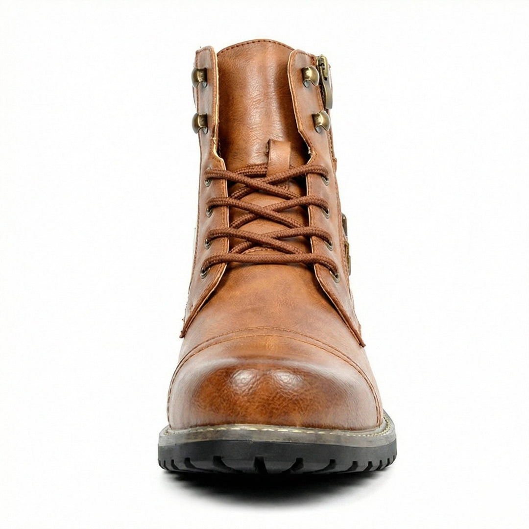 Motorradstiefel aus echtem Leder Echoarchiv