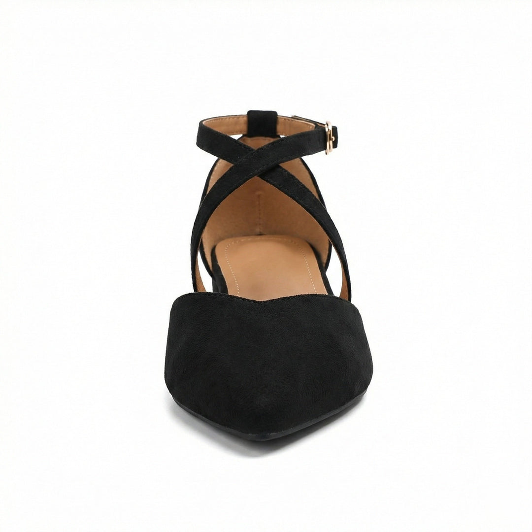Echoarchiv | Modische Flache Sandalen mit Spitzer Spitze