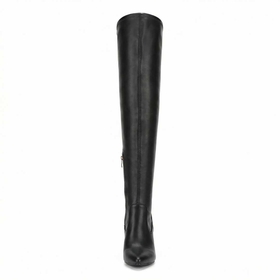 Echoarchiv | Flache Overknee-Stiefel aus für den Winter