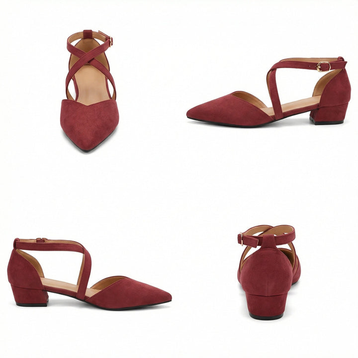 Echoarchiv | Modische Flache Sandalen mit Spitzer Spitze
