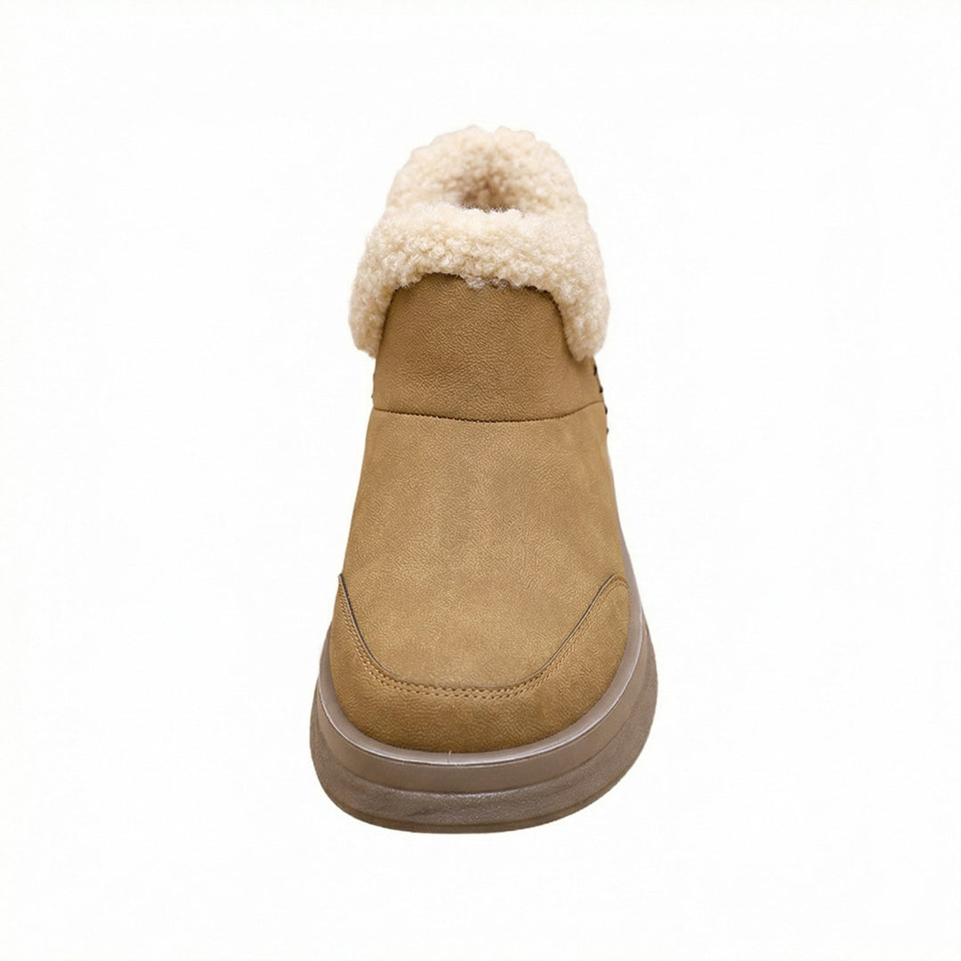Damen Lammfell gefütterte Winterstiefel Echoarchiv