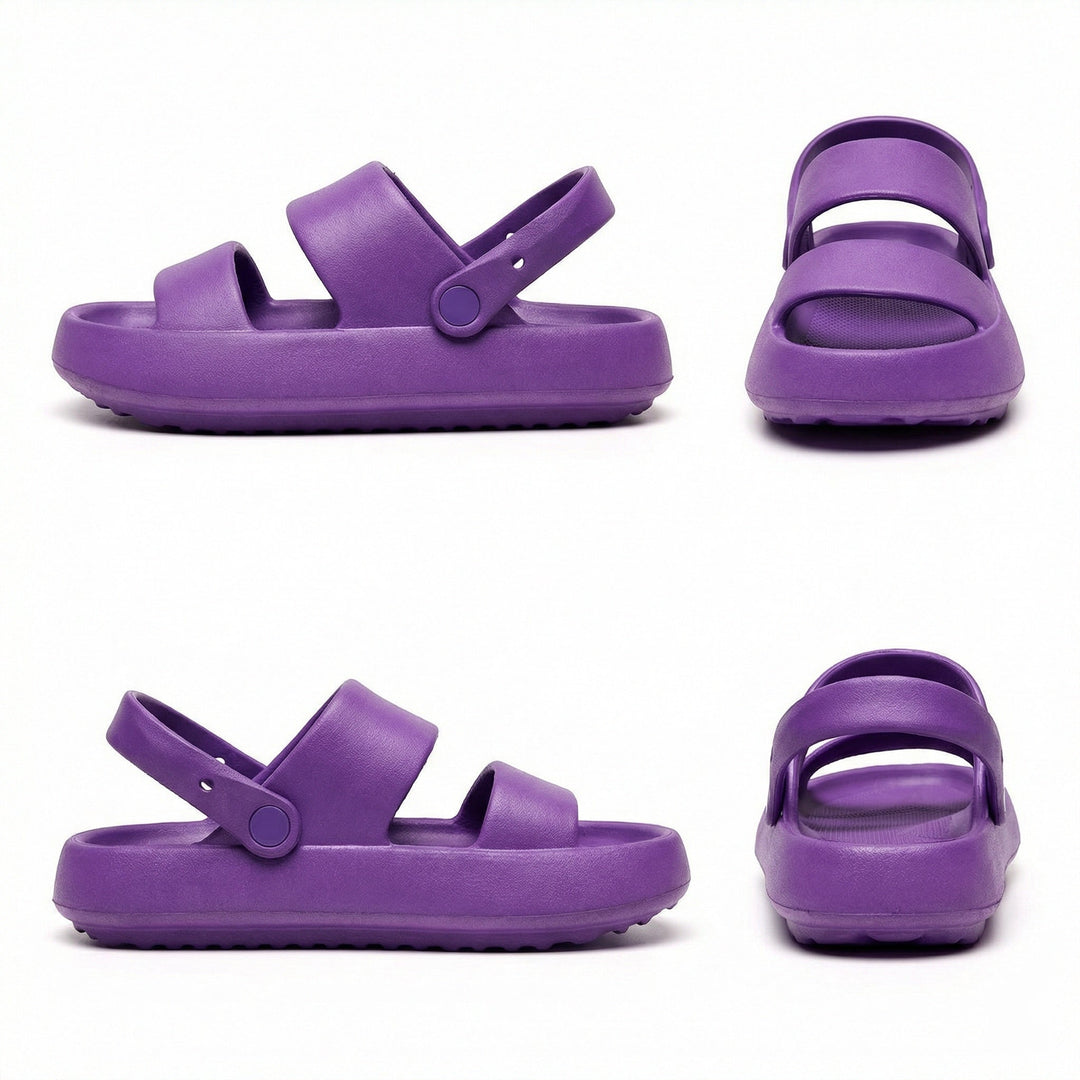 Echoarchiv | Orthopädische Sandalen Comfort Plus Pantoletten mit Doppelriemen Gepolsterte, Lässige Slip-On-Sandalen