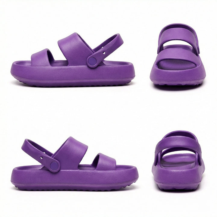 Echoarchiv | Orthopädische Sandalen Comfort Plus Pantoletten mit Doppelriemen Gepolsterte, Lässige Slip-On-Sandalen