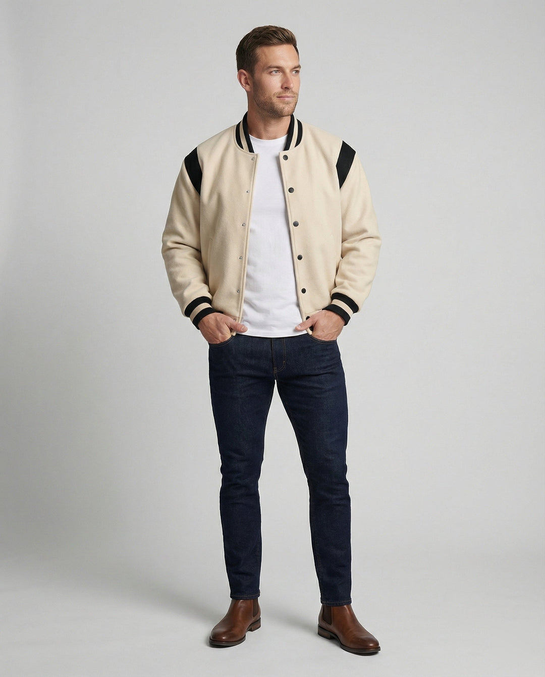 Herren stylische SwEchoarchivtjacke im Sportlook Echoarchiv