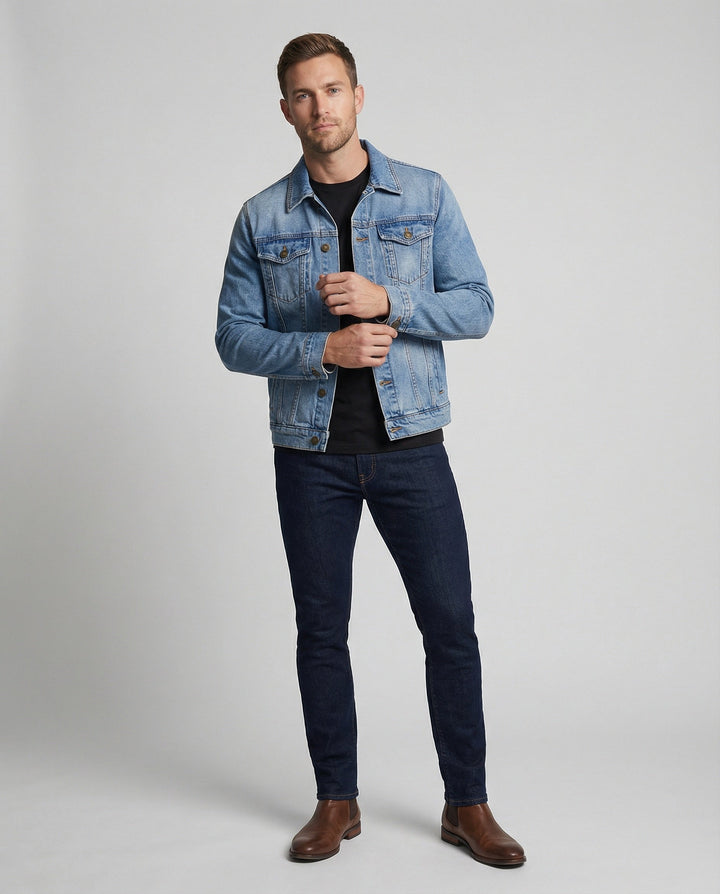 Herren JEchoarchivnsjacke Denim Worker