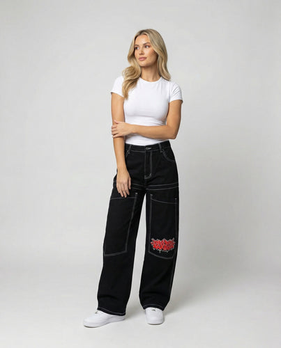 Denim Baggy JEchoarchivns mit Weiter Passform & Lässigem Stil | Echoarchiv