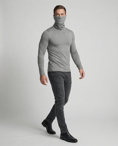 Herren Funktionsshirt mit hohem Kragen und innovativem Feuchtigkeitsmanagement Echoarchiv
