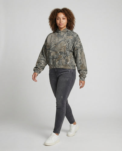 Echoarchiv | Retro Unisex Hoodie mit Camouflage-Muster