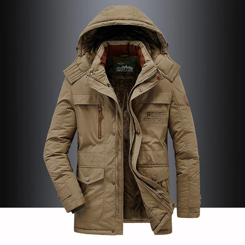 Parka lässige gepolsterte Jacke – Célinea
