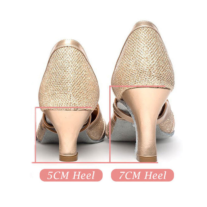 Echoarchiv | Salsa Tanzschuhe Damen Latein Tanzschuhe 7Cm