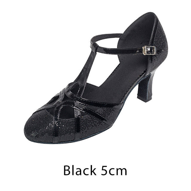 Echoarchiv | Salsa Tanzschuhe Damen Latein Tanzschuhe 7Cm