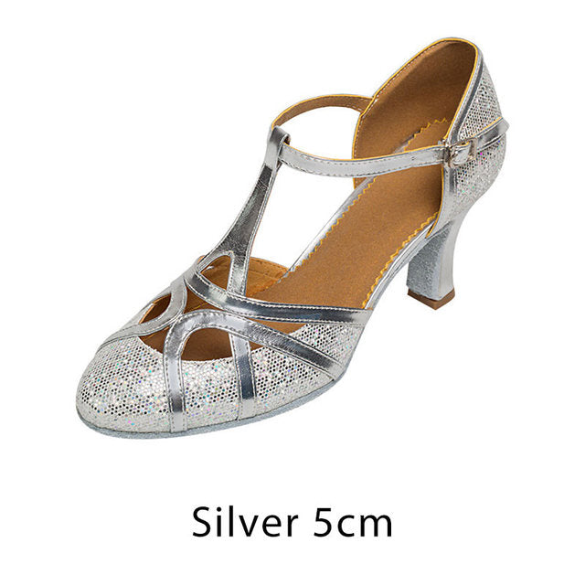 Echoarchiv | Salsa Tanzschuhe Damen Latein Tanzschuhe 7Cm