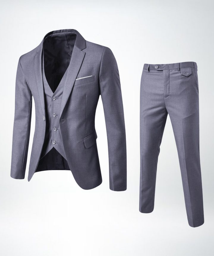 Echoarchiv Herren Slim Fit Business Anzug 2-teilig – Sakko & Hose