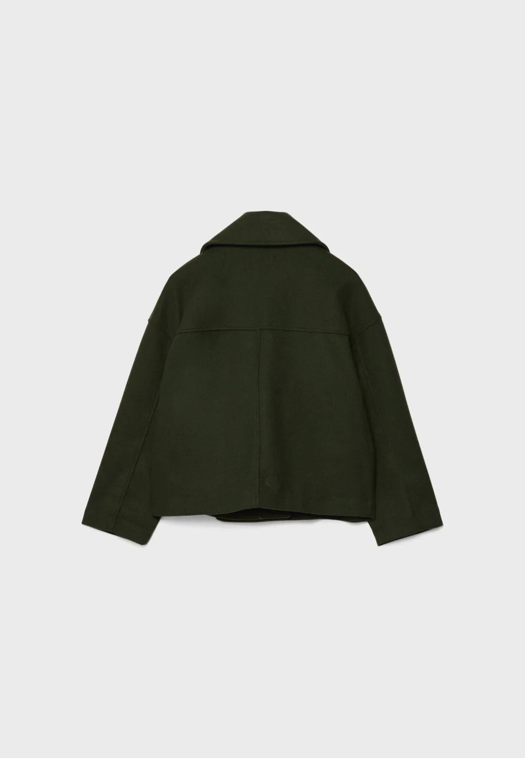 Echoarchiv | Damen Kurzer Mantel Oversize Herbst Übergang