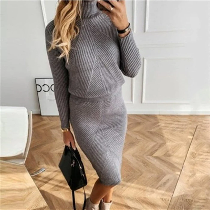 Echoarchiv | Gemütliches Pullover-Strickkleid