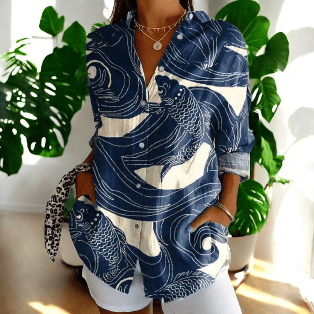 Echoarchiv | Elegante Vintage Bluse