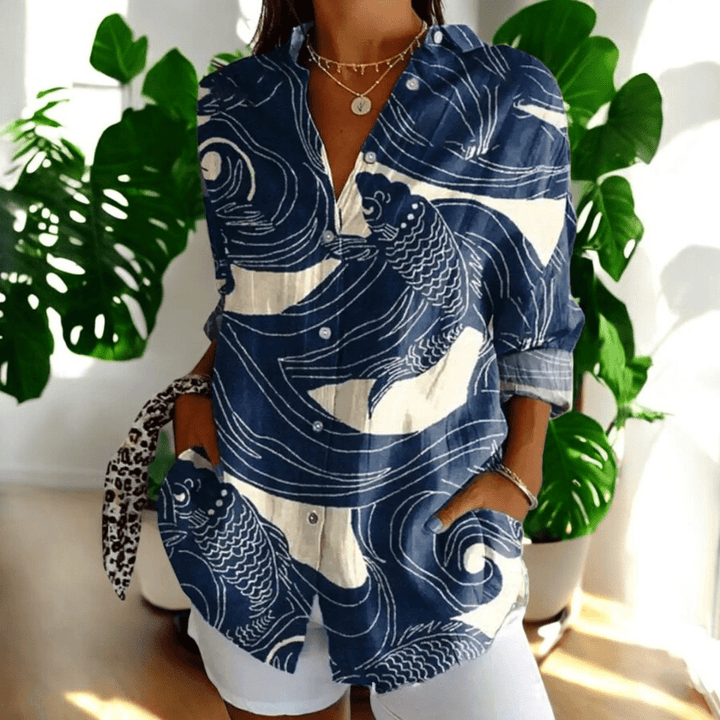Echoarchiv | Elegante Vintage Bluse