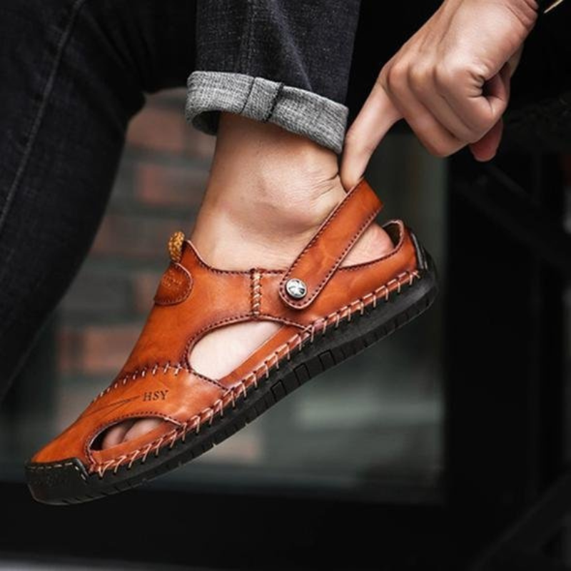 Echoarchiv | Herren Barfuss Sandalen Schwarz