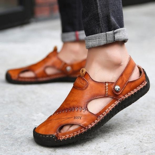 Echoarchiv | Herren Barfuss Sandalen Schwarz