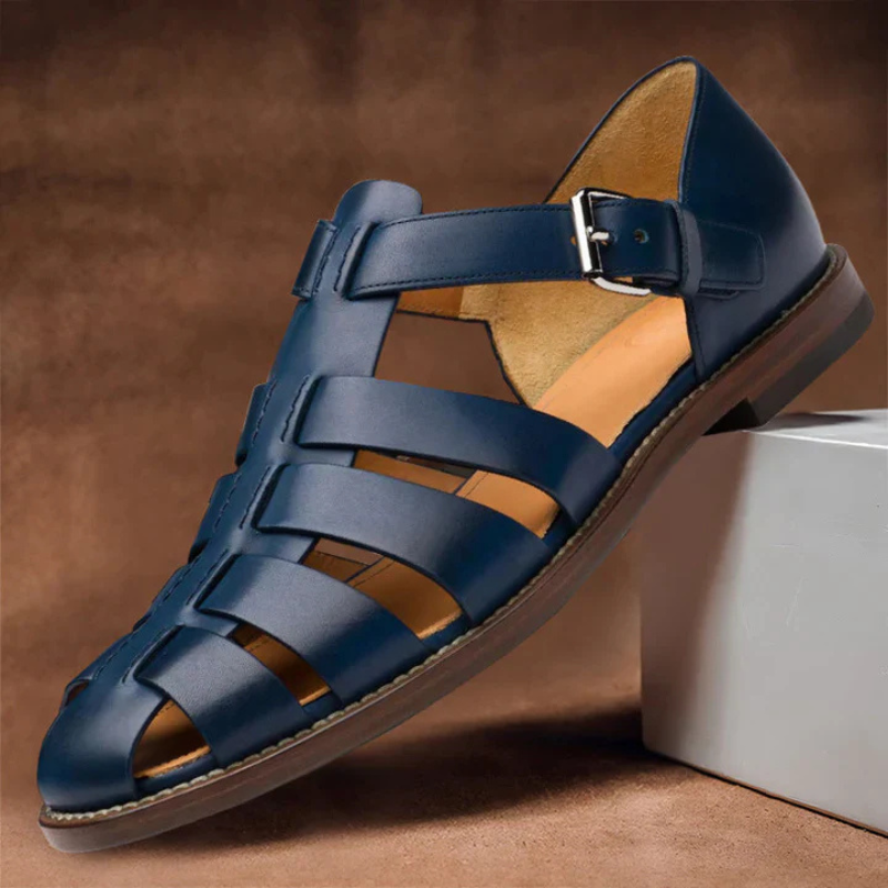 Echoarchiv | Herren Bequem Sandalen Schwarz