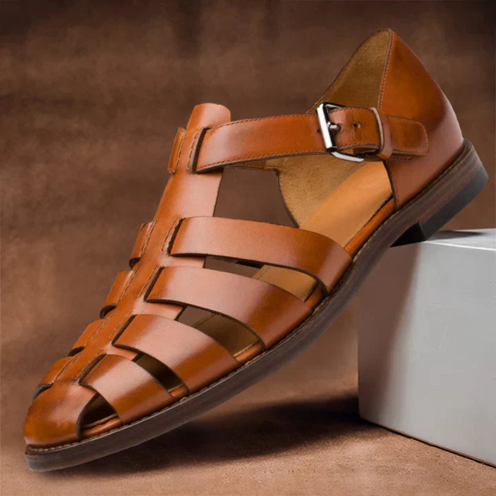 Echoarchiv | Herren Bequem Sandalen Schwarz