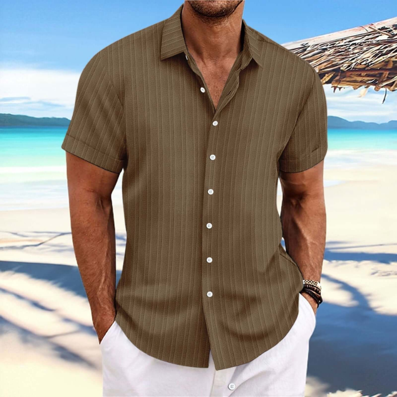 Echoarchiv | Herren Kurzarm Hemd Sommer