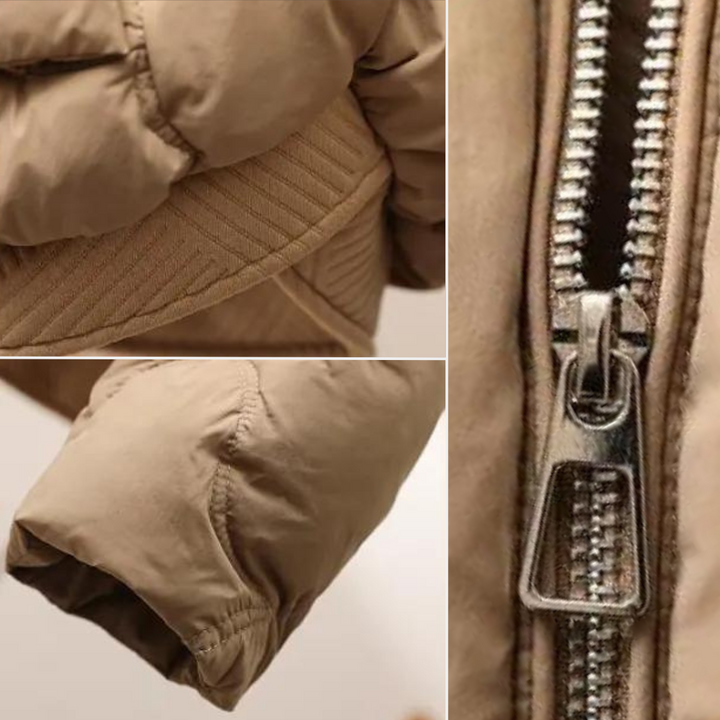 Echoarchiv | Wetterfeste Jacke mit Kapuze Damen Regular Fit Belle Couture Essential Wasserdicht