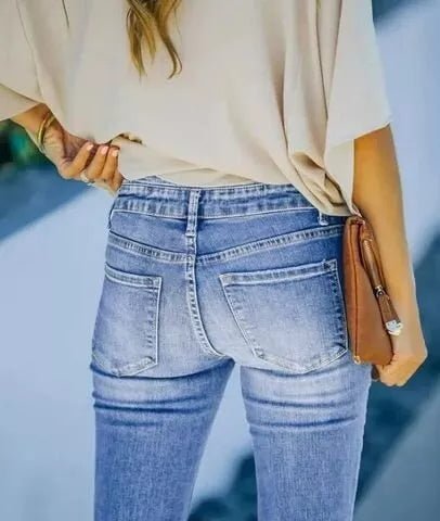 Echoarchiv | Holly Vintage Taillierte Flare-Jeans