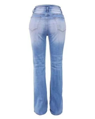 Echoarchiv | Holly Vintage Taillierte Flare-Jeans