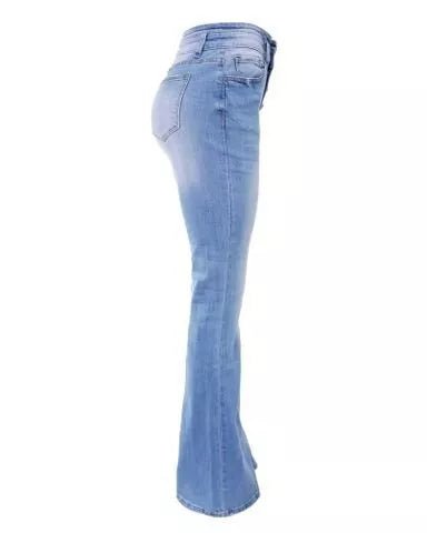 Echoarchiv | Holly Vintage Taillierte Flare-Jeans