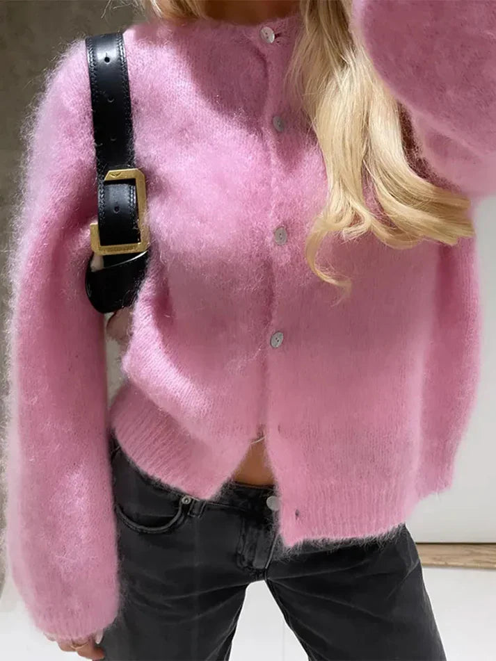 Echoarchiv | Mohair Strickjacke