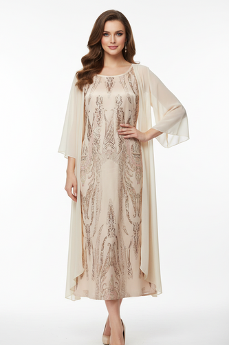 Echoarchiv | Elegante Individuell Gedrucktes Kleid