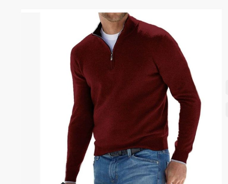 Echoarchiv | Pullover - Herren Viertelreißverschluss